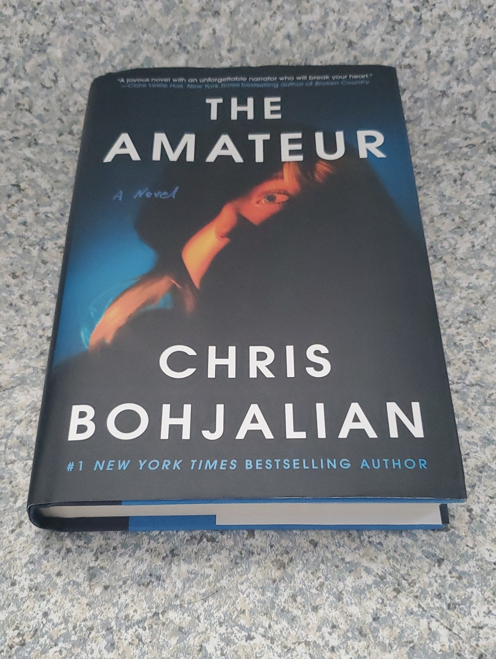 The Amateur Hardcover Book - By Chris Bohkalian Hardcover Preowned